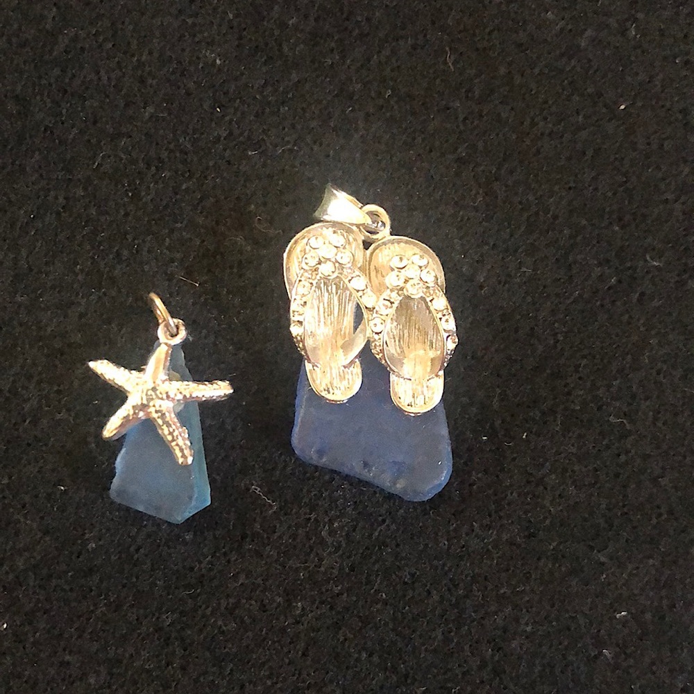 Seaglass pendants